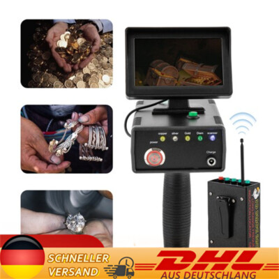 LCD Handheld Metalldetektor Metallsuchgerät Gold Metal Detector Goldfinder 1200M