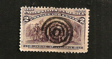 USA 1893 TIMBRE LANDIG OF COLUMBUS RERE OBLITERATION BELLE COTE