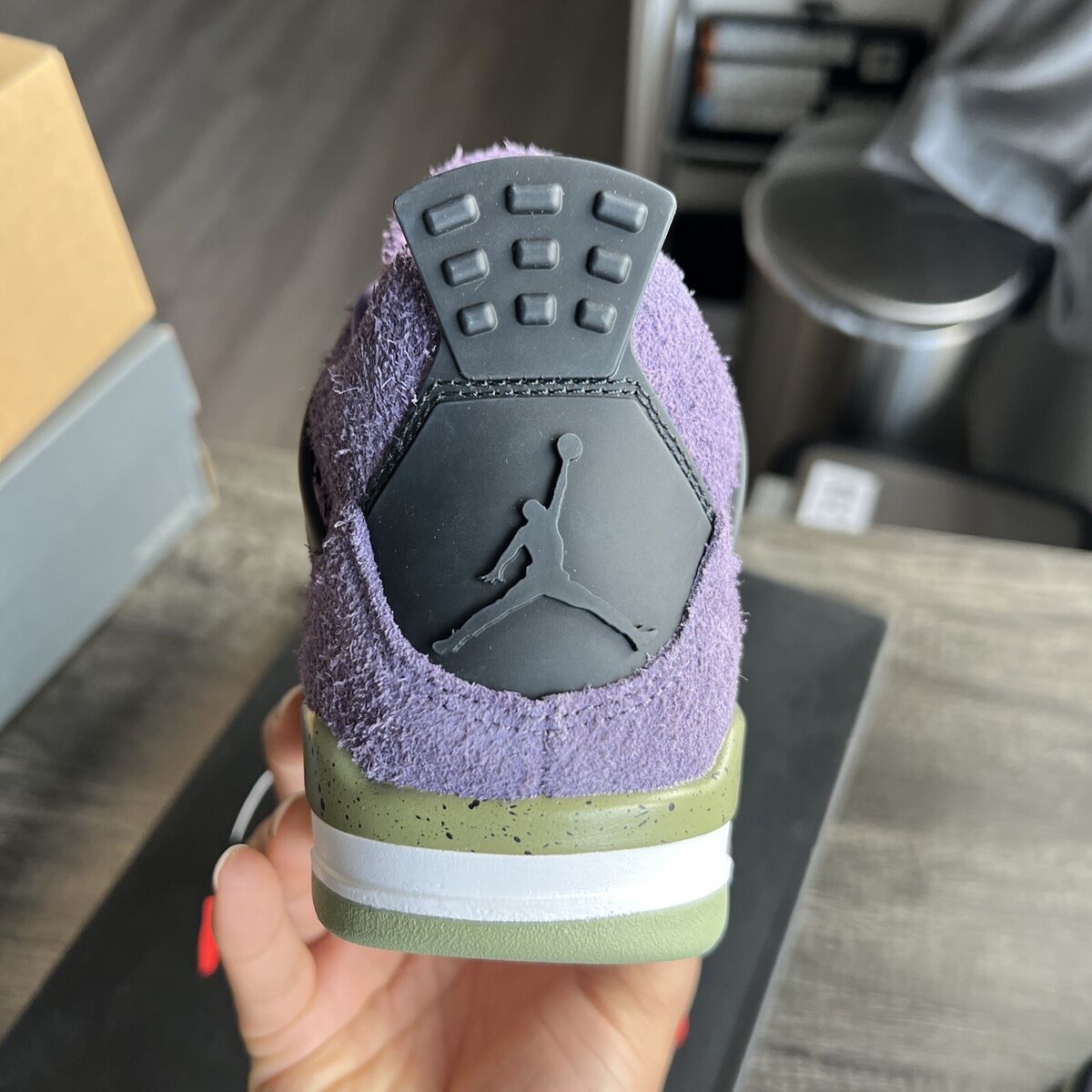 Nike Air Jordan 4 Retro Canyon Purple (W) Women's Shoes