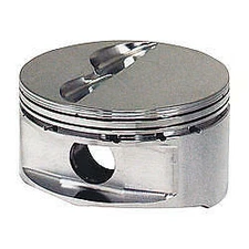 SBC Flat Top Piston Set 4.155 Bore -6cc JE PISTONS 181960