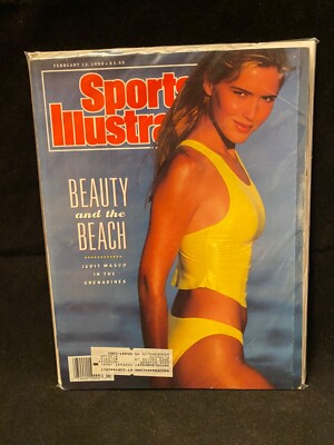 1990 FEBRUARY SPORTS ILLUSTRATED SWIMSUIT ISSUE JUDIT MASCO