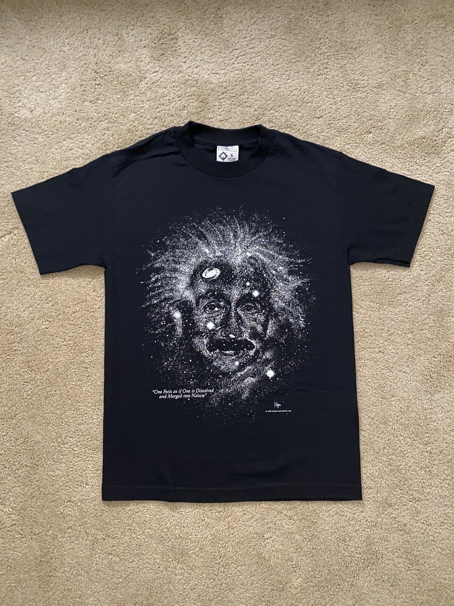 Vintage 1993 Galaxy Graphic Albert Einstein Shirt | eBay