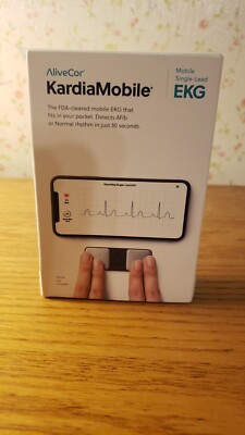 AliveCor KardiaMobile Personal EKG Monitor 1-Lead NEW But Open Box