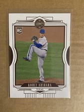 Kohei Arihara 2021 Chronicles Legacy Rookie Baseball RC #4 Texas Rangers