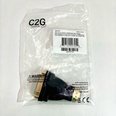 DVI-D to HDMI Adapter - DVI-D Female to HDMI Male Inline Adapter
