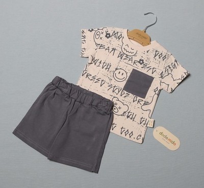 Baby Jungen Sommer Set 2tlg Dodo Mido Neu 9/12/18/24Monate
