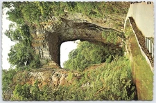 Vintage Natural Bridge Virginia Postcard by Tichnor Bros. 6x4