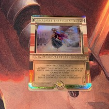 Hazoret, The Fervent X1 Mtg Amonkhet Invocation Masterpiece Nm Foil