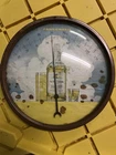 Sunny Brook Whiskey Thermometer Advertising Sign Vintage antique tin
