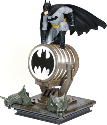 Batman Figurine Light - Officially Licensed DC Super Heroes Decor and Gift, Coll