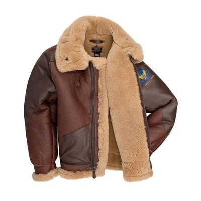 Veste Bombardier Polaire Vintage L.L. Bean - Rouge Vif - Taille M - Fabriquée Aux USA - Occasion Très Bon état