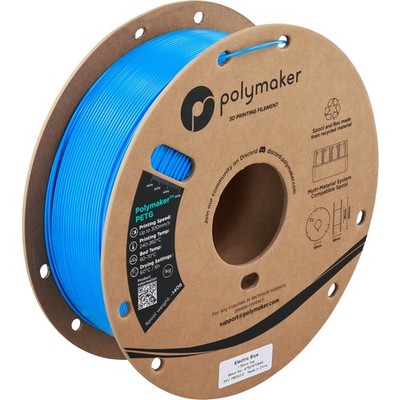Polymaker PETG Filament, 1,75mm, 1kg - Farbton: Electric Blue
