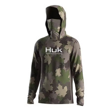 Men's Hooded Fishing Shirt UPF 50 Sun Protection Quick Dry Long Sleeve Outdoor