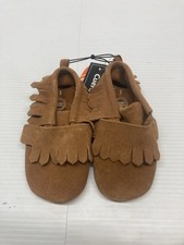 Kids Wonder Nation Genuine Leather Moccasin Toddler Size 5 NEW
