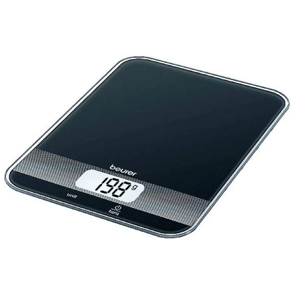 Beurer 70404 Digital Black Portable Kitchen Scales 5 Kg 200x145x17 mm