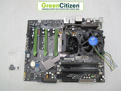 EVGA nForce 780i SLI DDR2 ATX Motherboard Core 2 Quad Q9400 4GB RAM