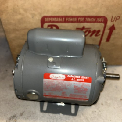#ad #ad Dayton Capacitor Start Electric Motor 1 3 HP 6K244 $150.00