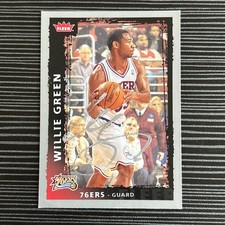 WILLIE GREEN PHILADELPHIA 76ers Signed Autographed ‘09 UPPERDECK BASKETBALL CARD