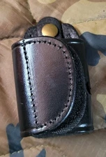 Don Hume Leather Key Ring Holster Black
