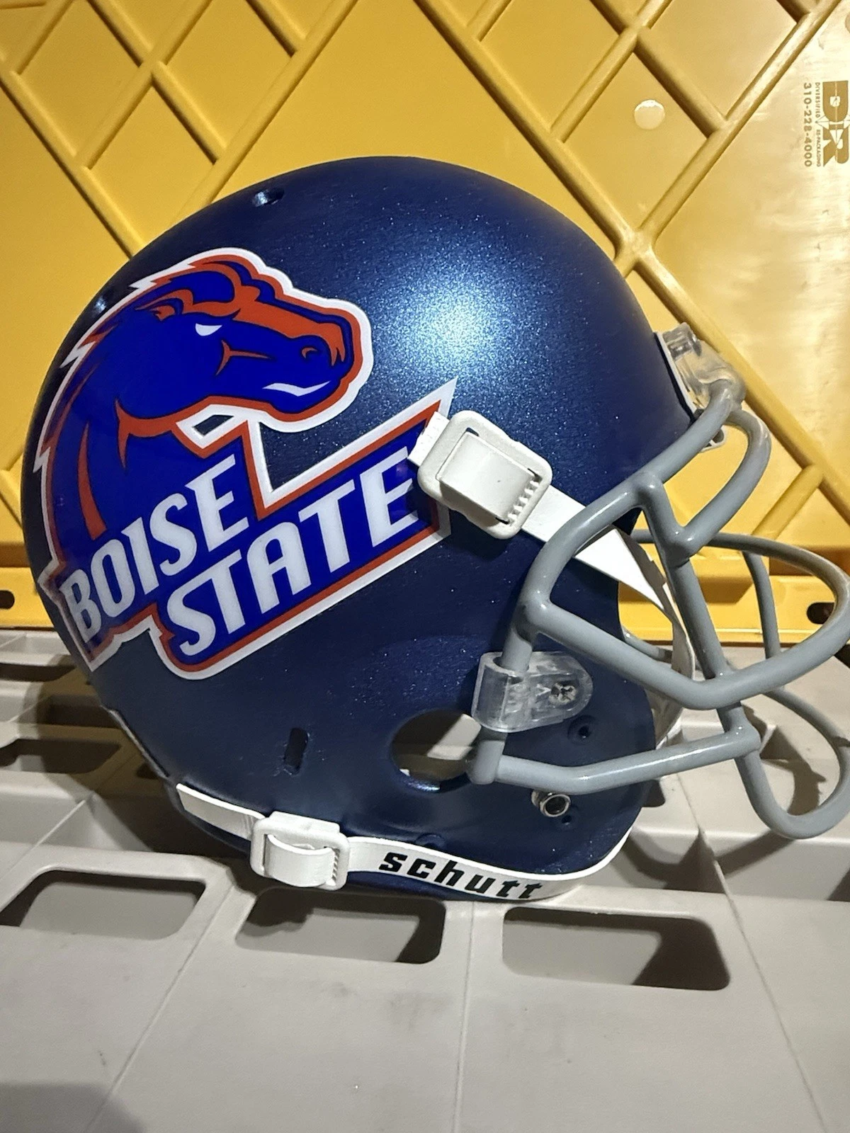 Riddell Boise State Broncos Football Helmet - Thumbnail 4