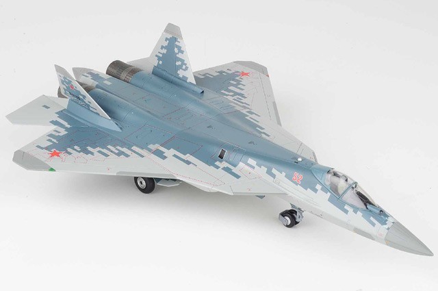 HA6804 Hobby Master Su-57 Felon 1/72 Model Red 52 Russian Air
