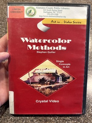 STEPHEN QUILLER Color, Single Concepts in Art DVD Crystal SCARCE Instruction