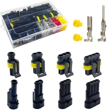 352Pcs Waterproof Car Electrical Connector Terminals Automotive 352 Pcs 