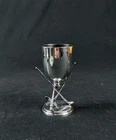 Air France Golf Trophy Cup Vintage Silver Metal 1970