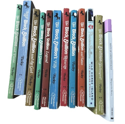 #ad #ad VTG Lot Black Stallion 10 Walter Farley Phantom Stallion amp; Misty Chincoteague $28.00