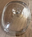 Pyrex Lid Replacement DC 1 1/2 C Corning ware Glass Oval 8 1/2" x 11"