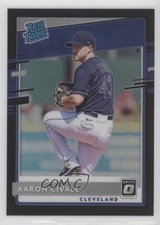 2020 Panini Donruss Optic Rated Rookies Black Prizm 1/25 Aaron Civale #88 a8r