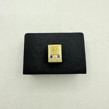 Vintage 1/10 10k Gold Fill General Motors Central Foundry Service Award Pin