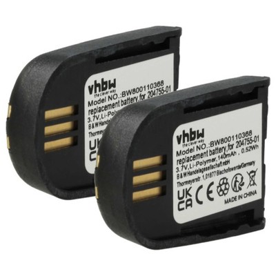 2x Akku für Plantronics Savi W740-M W740 W440-M W440 86507-01 Headset 140mAh