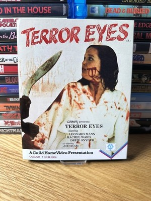 Terror Eyes / Night School (1981) Custom Schutzhülle 4K UHD / Blu Ray Case Size