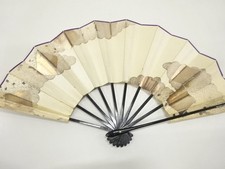 42363# JAPANESE KIMONO / MAI-OUGI (FOLDING FAN FOR DANCE)