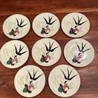 8 Red Wing Capistrano 6 1/2" Bread Dessert Butter Plates MCM Vintage Lot