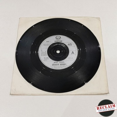 graham bonnet - night games 7'' vinyl record VG