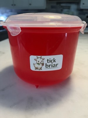 Cheese Brining Bucket with Submersion Insert |  Keeps Cheese Fully Submerged 