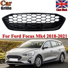 FORD FOCUS MK4 2018-2021 MK4 ST STYLE GLOSS BLACK HONEYCOMB MESH FRONT GRILL NEW