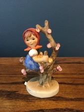 Goebel Hummel - Appel Tree Girl #141 3/0 - 1979-1990 - TMK 6 - 4.5"H x 2.5" W