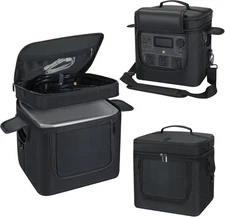 Carrying Bag Compatible with ECOFLOW River 2 Pro, Power Storage Bag with Adjusta