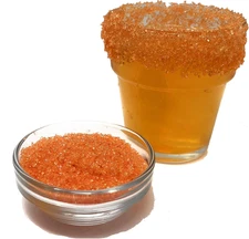 Snowy River Orange Cocktail Sugar Rimmer - Vibrant Naturally Colored Sugar for C