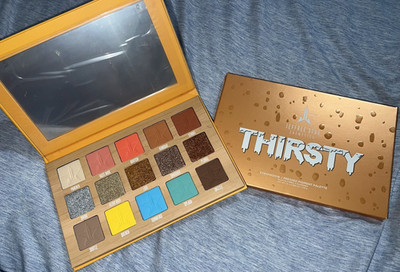 Jeffree Star Cosmetics Thirsty Pressed Powder Eyeshadow Palette Matte Shimmer