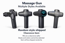 Massage Gun 9 Heads 20 Speed Percussion Deep Tissue Muscle Massager Random Color