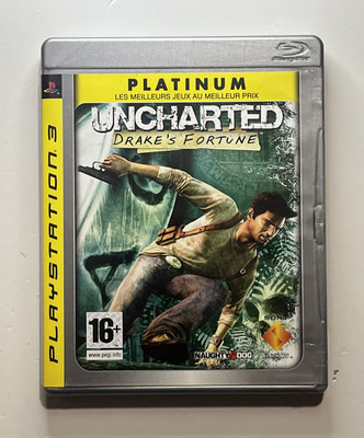 Uncharted-Drakes Fortune(Sony PlayStation 3/PS3) FR Version-CIB-Tested & Working