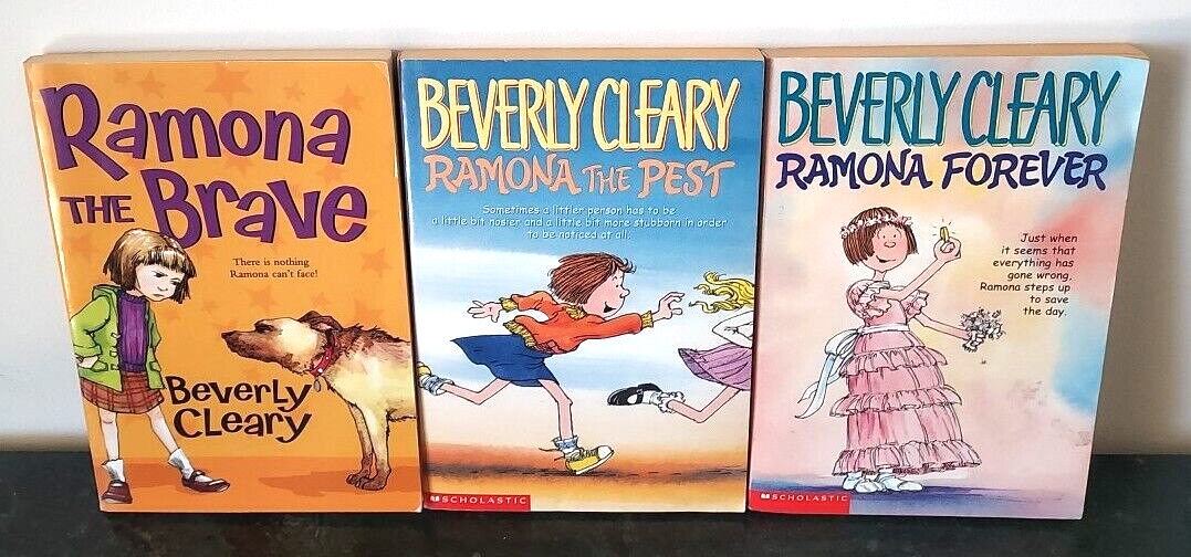 Beverly Cleary Judy Blume Books Lot of 8 Ramona the Brave Beezus Ralph