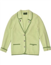 Giesswein Womens Overcoat Uk 12 Medium Green Virgin Wool Bb18