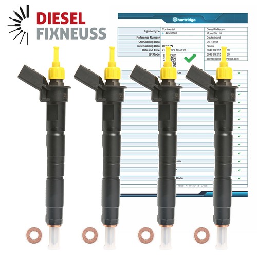 4X EINSPRITZDÜSE INJEKTOR 0445116001 BMW 0986435363 7797877 7797878 323316024882