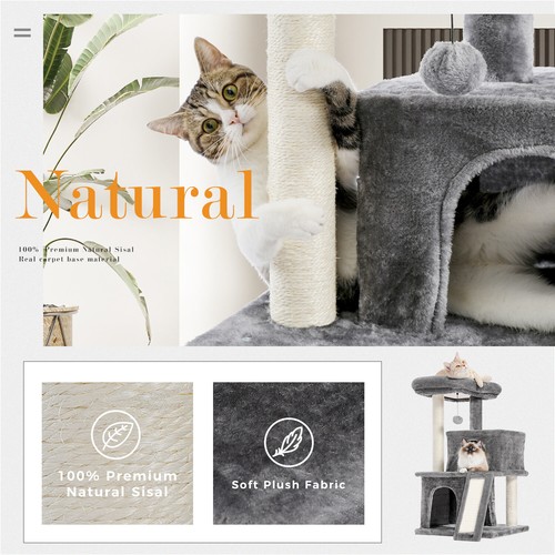 PAWZ Road Cat Tree Tower Condo Scratching Post Scratcher House for Large Cats - Picture 101 of 162