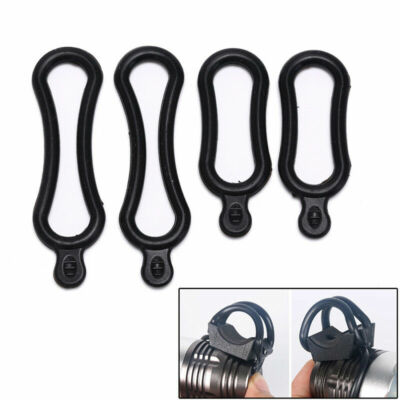 4X Fahrradlicht Befestigung Gummi O Ring Fahrradlicht Befestigung Silikonband Cree
